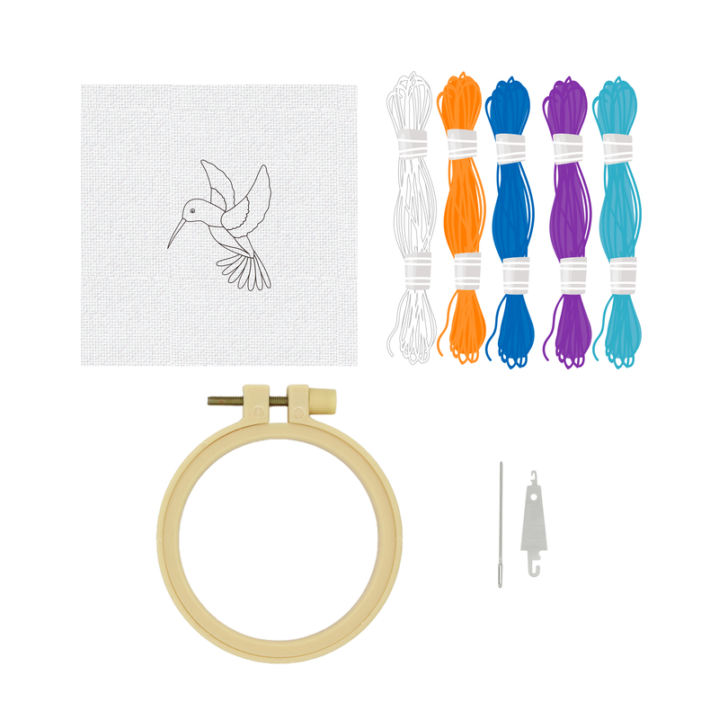 HUMMINGBIRD CROSS STITCH KIT