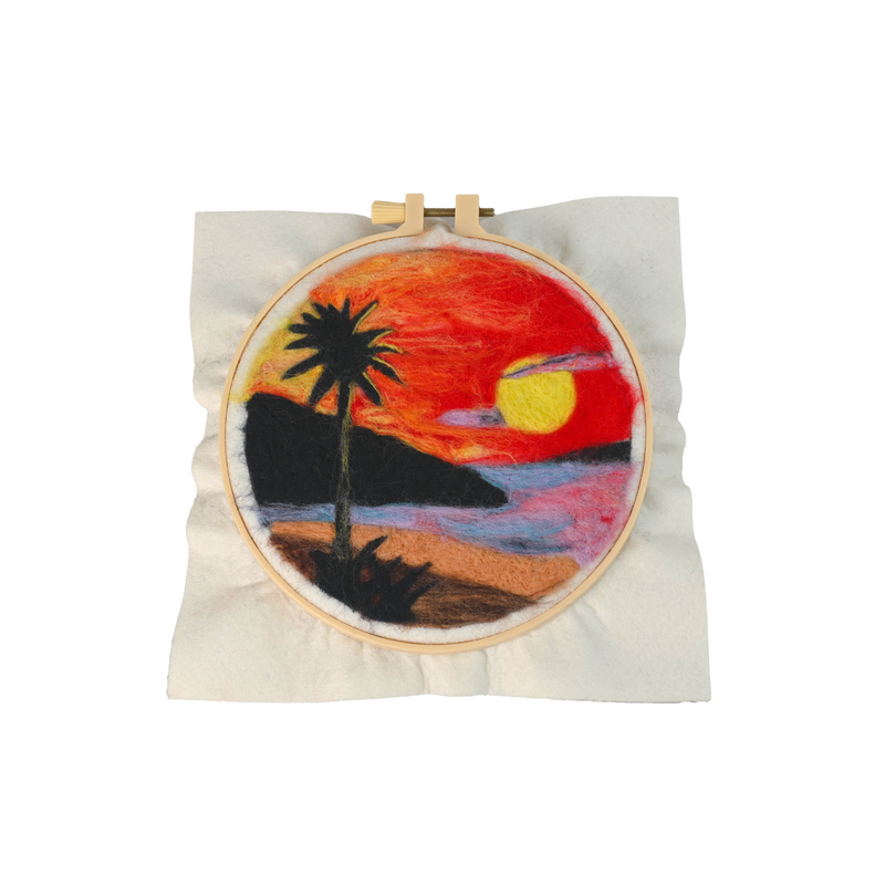 ISLAND SUNSET NEEDLE FELTING KIT