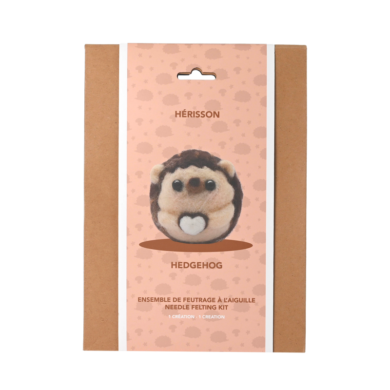 HEDGEHOG NEEDLE FELTING KIT