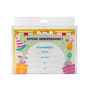 INVITATION SETS : KIT FOR BIRTHDAY - PRESENTS (FR)