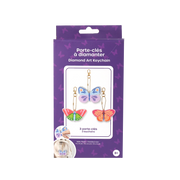 DIAMOND ART DIY KEYCHAINS- BUTTERFLY