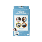 DIAMOND ART DIY COASTER SET- CATS