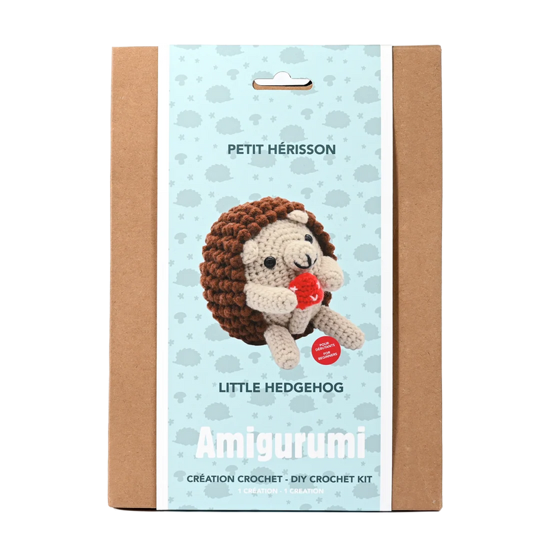 Broderie - KIT DE CROCHET À FAIRE SOI-MÊME HÉRISSON CŒUR