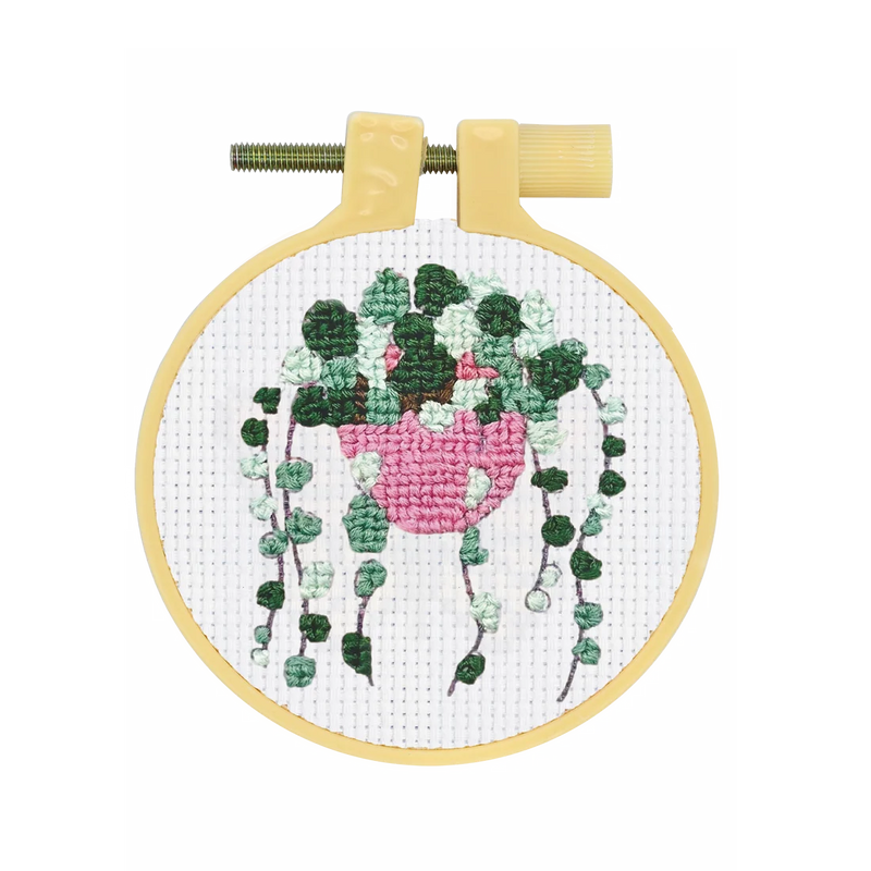 Broderie - KIT MINI-PLANTE DE POINT DE CROIX