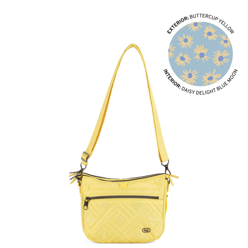 LUG - Double Dash Crossbody Bag-BUTTERCUP YELLOW