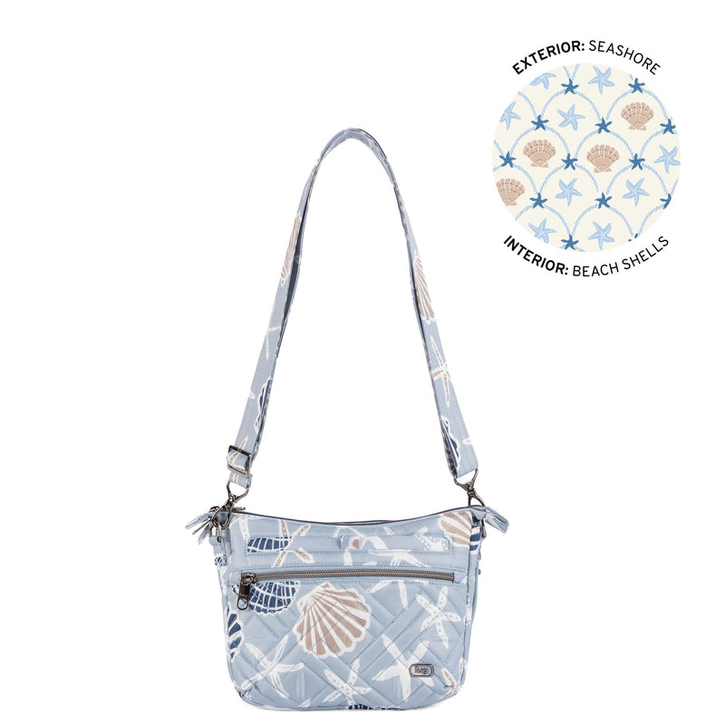 LUG - Double Dash Crossbody Bag-SEASHORE