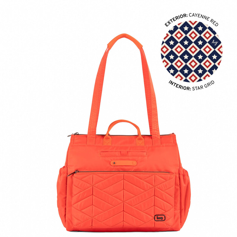 LUG - Soprano 2 Tote Bag-CAYENNE RED