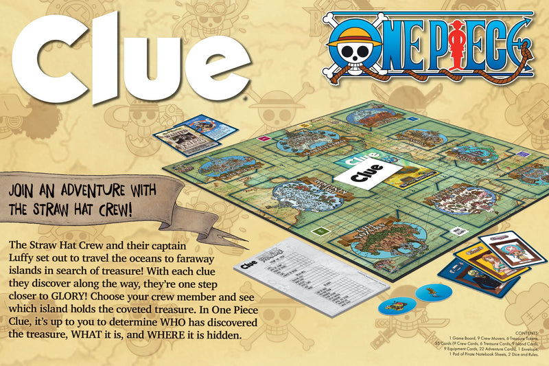 USAopoly - CLUE - ONE PIECE - Limolin 