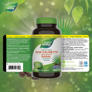 Nature’s Way – Saw Palmetto Berry – 585 mg | 180 Vegetarian Capsules – Canadian ingredients, directions and warnings