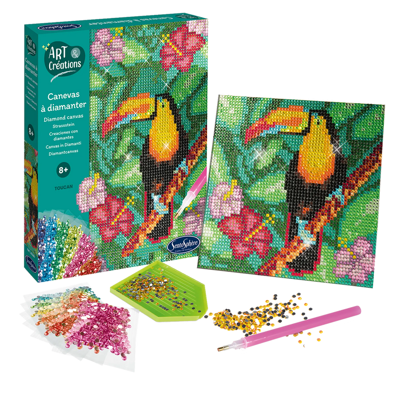 DIAMOND CANVAS - TOUCAN