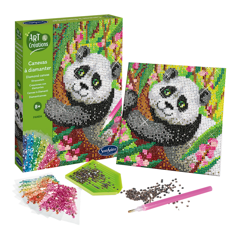DIAMOND CANVAS - PANDA
