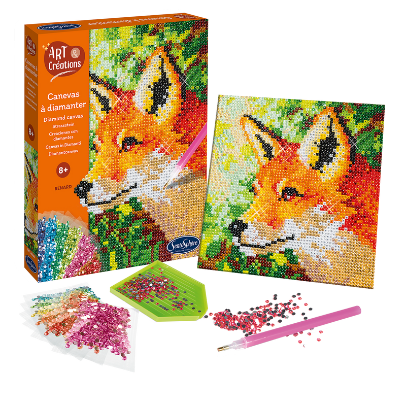 DIAMOND CANVAS - FOX