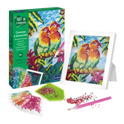 DIAMOND CANVAS - LOVEBIRDS