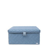 LUG - Tuckaway - Storage Bin with Lid & Dividers - Denim Drift