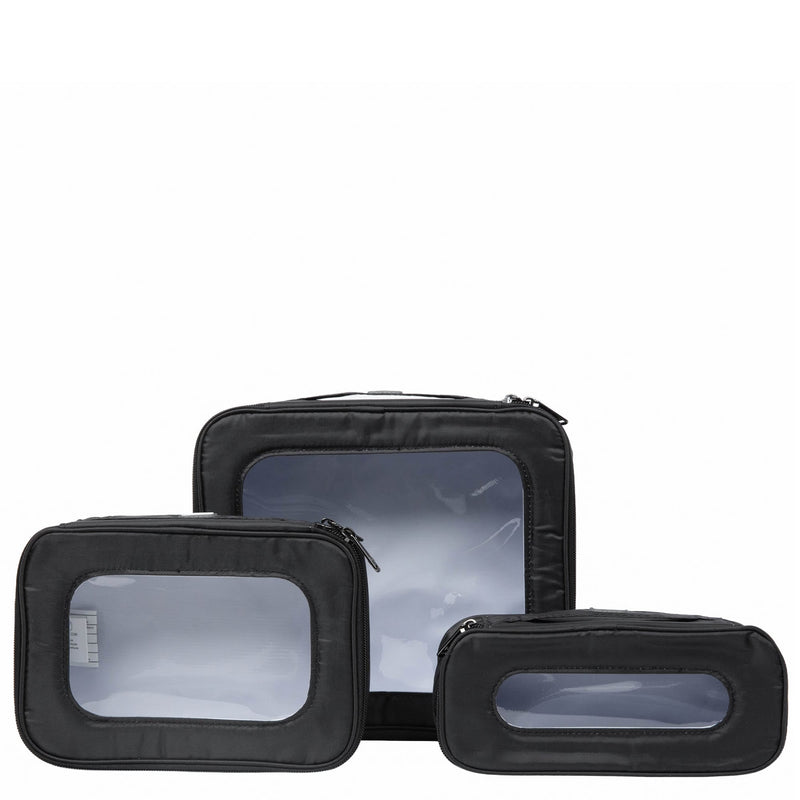 LUG - Bento Boxes - Organizer Pouches - 3-Piece Set - Black