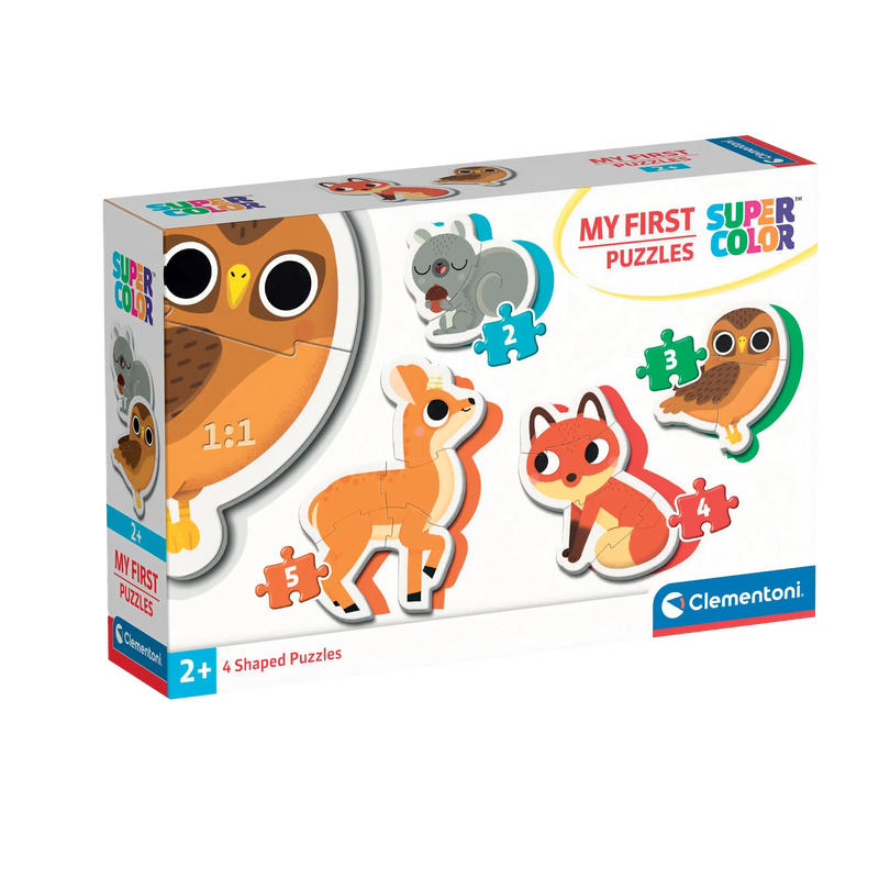 MY FIRST PUZZLES: FOREST ANIMALS