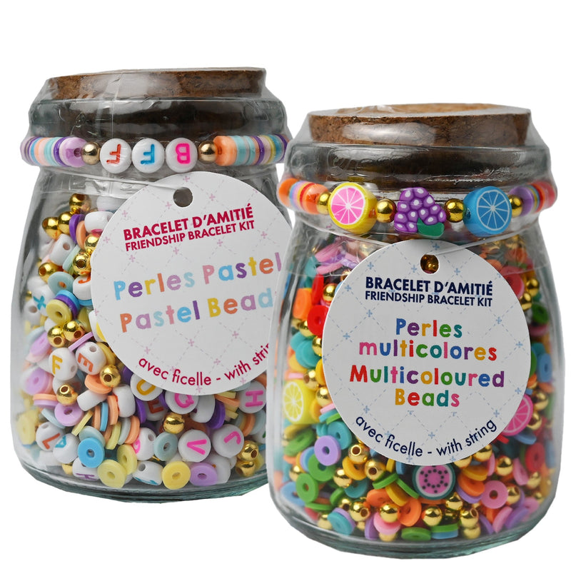 DIY BEAD JAR MULTICOLOURED