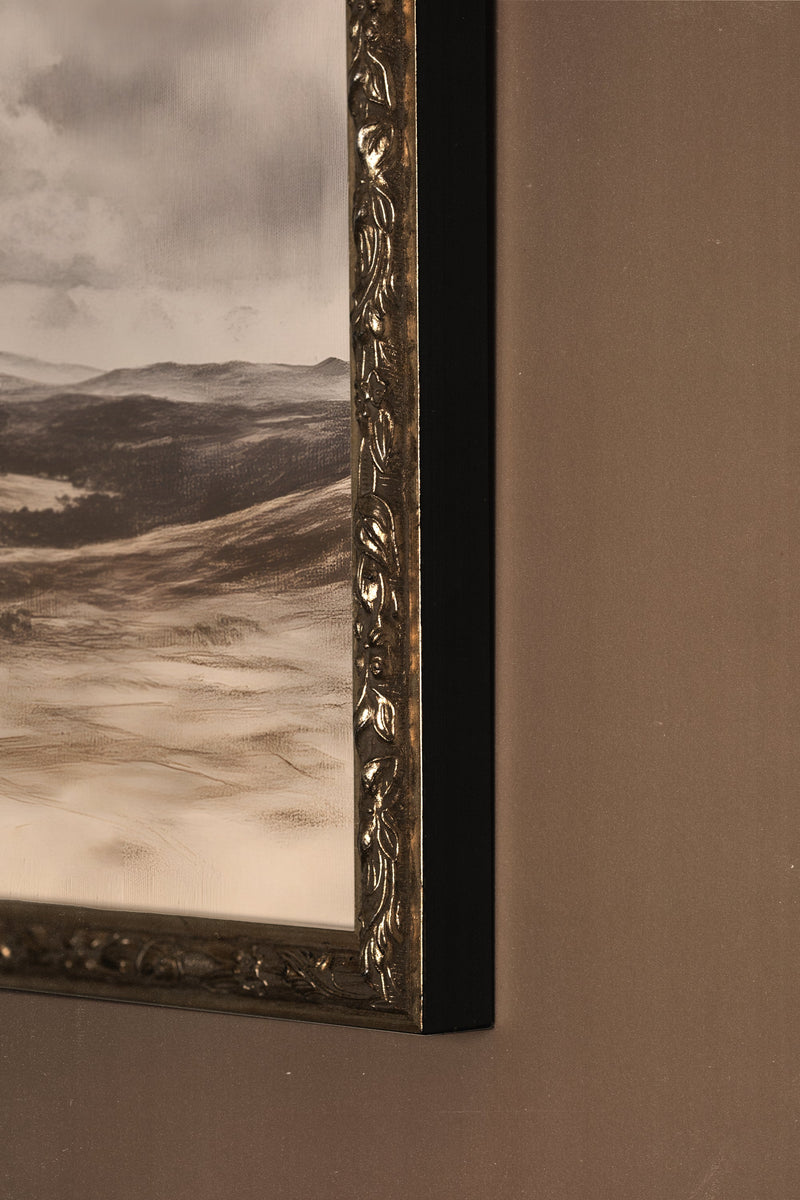 VESTIGES DU TEMPS, CADRE VINTAGE ARGENT