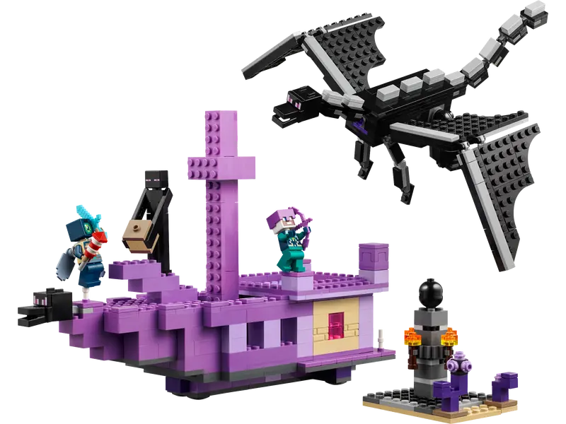 LEGO - 21264 - MINECRAFT - The Ender Dragon and End Ship - 657pcs