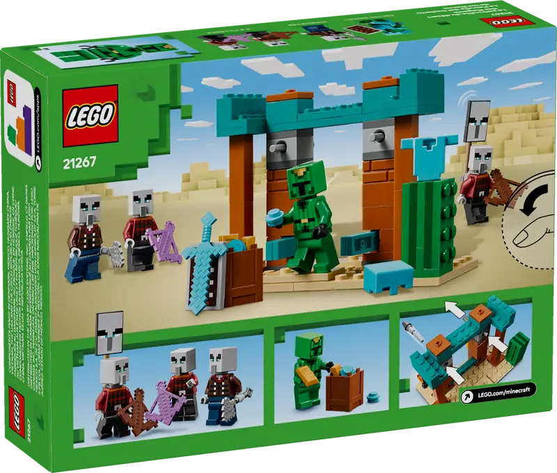 LEGO - 21267 - MINECRAFT - The Illager Desert Patrol - 105pcs