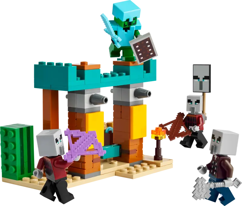LEGO - 21267 - MINECRAFT - The Illager Desert Patrol - 105pcs