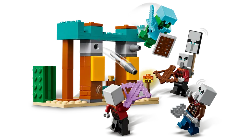 LEGO - 21267 - MINECRAFT - The Illager Desert Patrol - 105pcs
