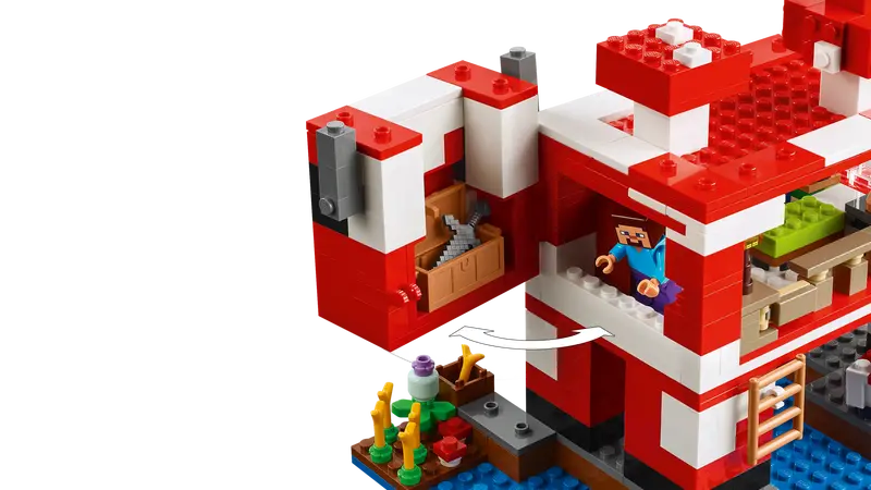 LEGO - 21270 - MINECRAFT - The Mooshroom House - 500pcs