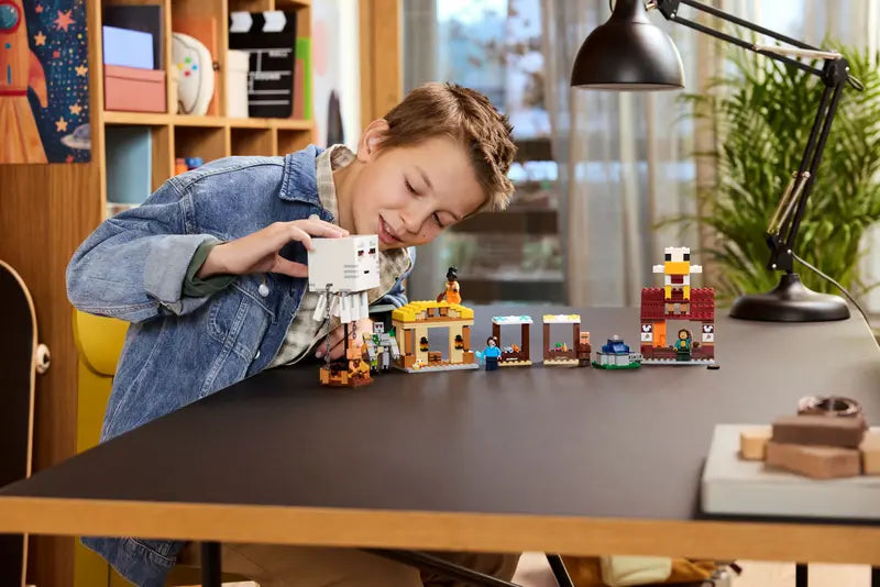 LEGO - 21273 - MINECRAFT - The Ghast Balloon Village Attack - 555pcs