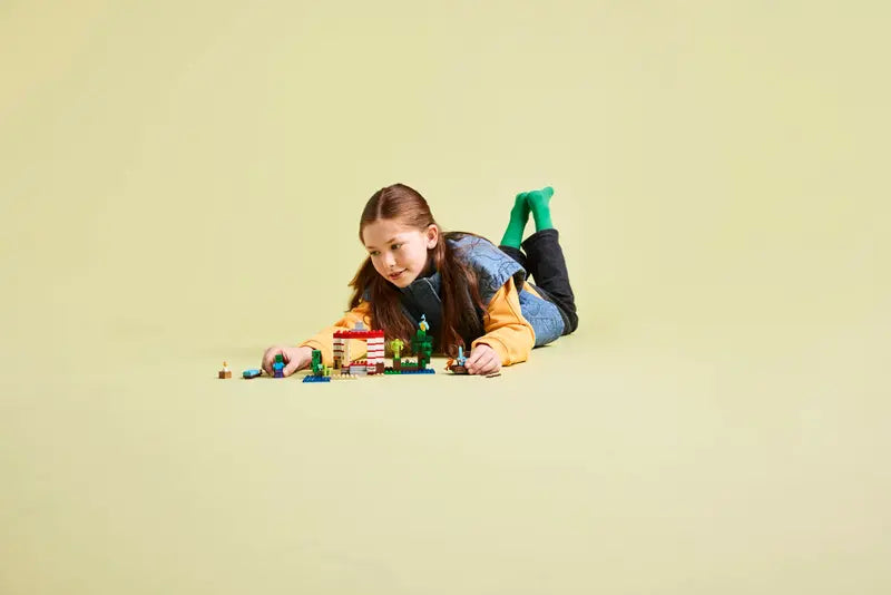 LEGO - 21275 - MINECRAFT - The TNT Jungle House - 287pcs