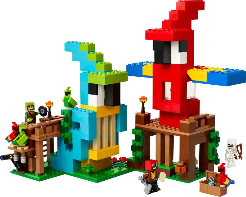 LEGO - 21282 - MINECRAFT - The Parrot Houses - 535pcs
