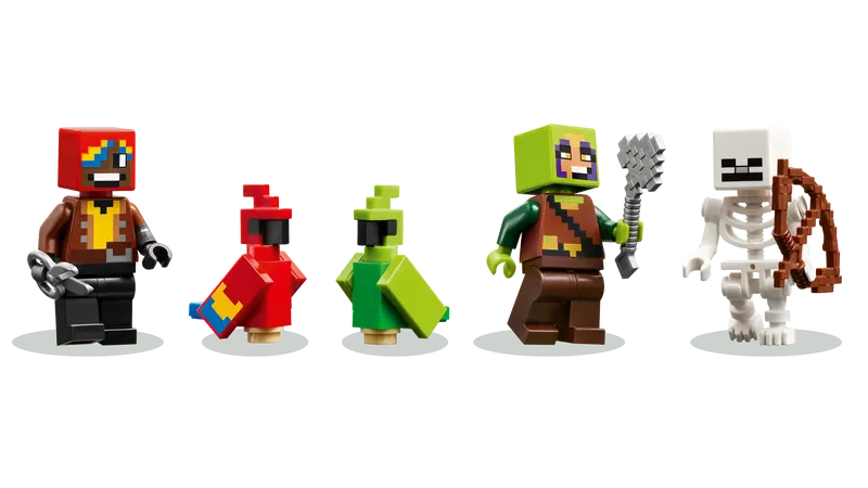 LEGO - 21282 - MINECRAFT - The Parrot Houses - 535pcs