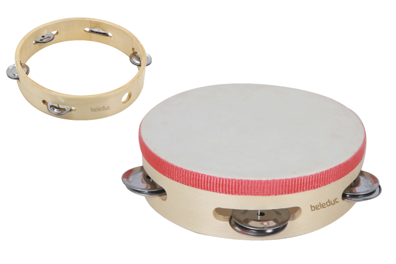 Beleduc - TAMBOURINE & HEADLESS TAMBOURINE SET