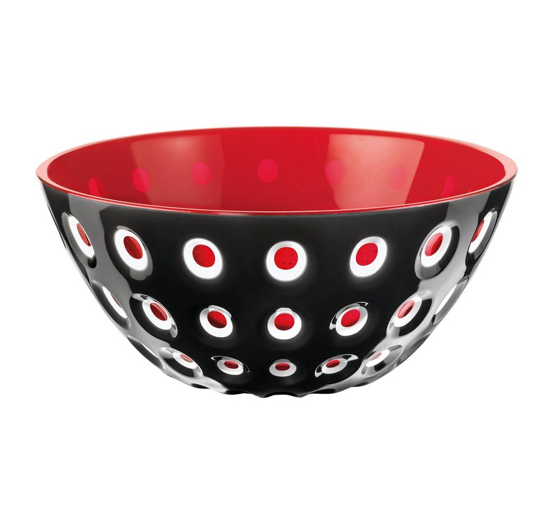 Guzzini Le Murrine 20 cm multicolour bowl in black, white and red
