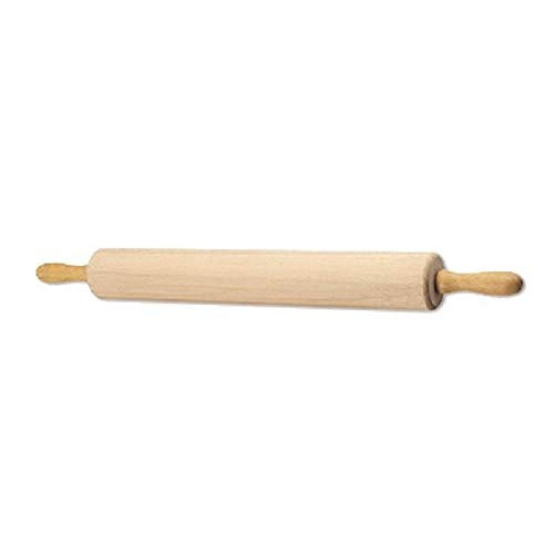 Browne - Hardwood Rolling Pin - Stainless Steel Ball Bearings - Barrel - 18 in / 45.7 cm - Handle - 3.8 in / 9.7 cm