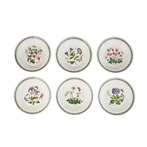 Portmeirion soup plates, set of 6, 8 in