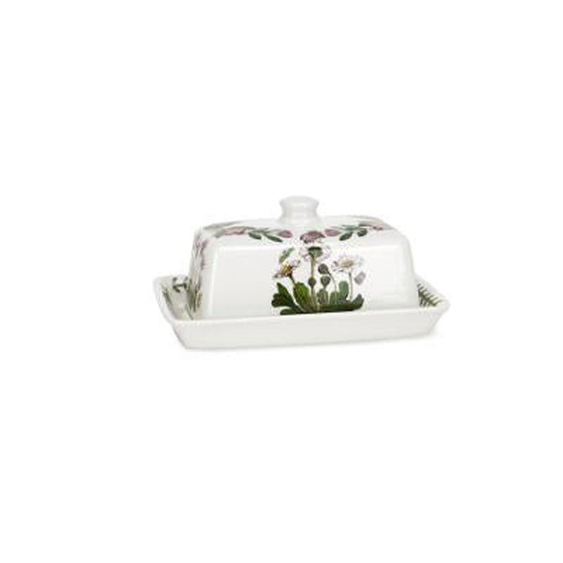 Portmeirion oblong covered butter dish