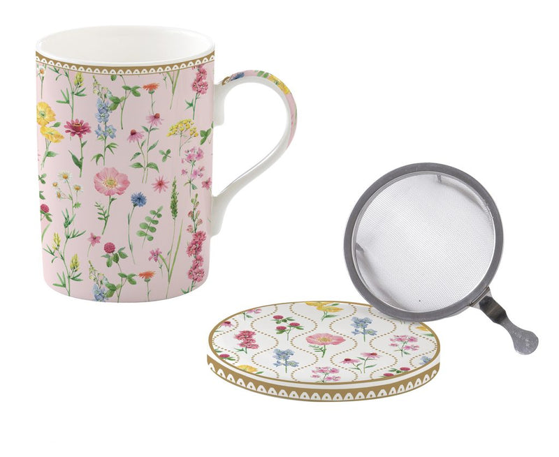 Easy Life - MEADOW FLOWERS - Infuser Mug | 350 ml / 12 oz