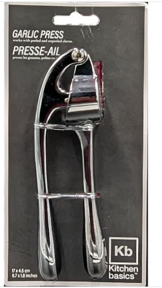 KITCHEN BASICS - Garlic Press