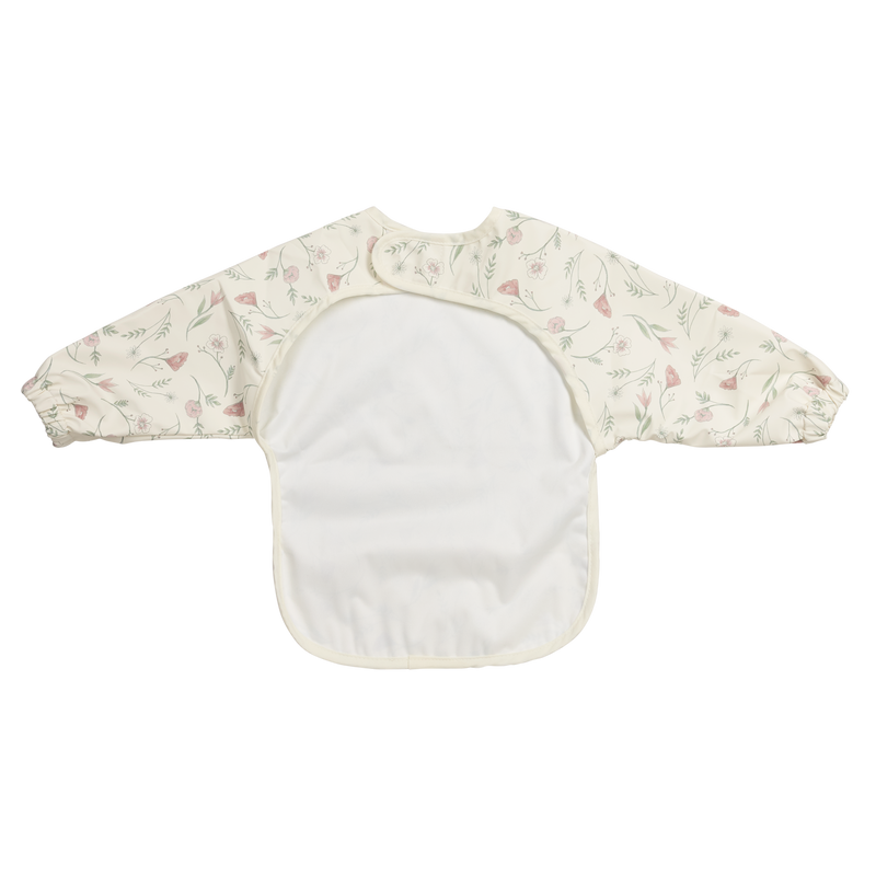 Meyco Baby Sleeved Baby Bib – Flower Multicolour – additional product detail or lifestyle view