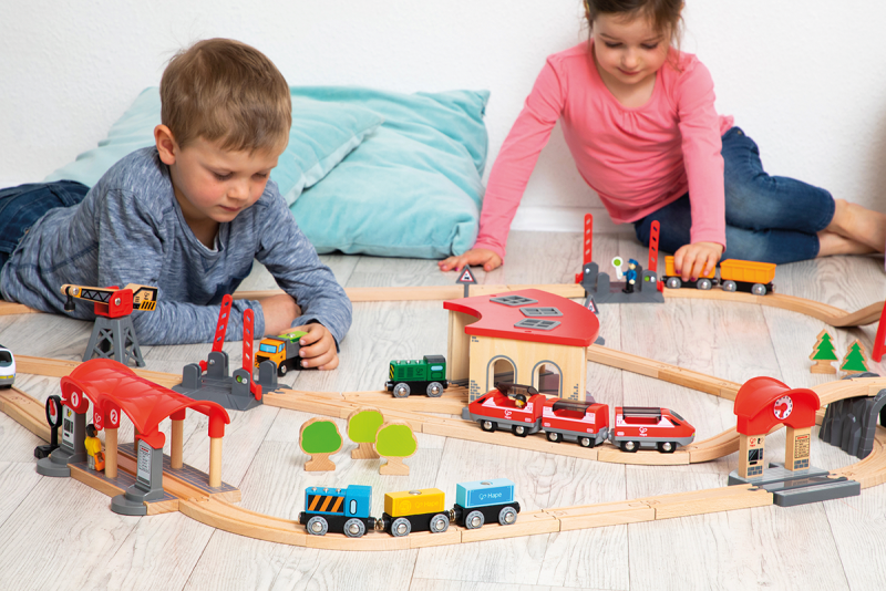 Beleduc - Xxl Railway Set