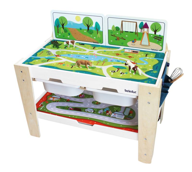 Beleduc - Action Game Table "freeplay". (14-Piece Set)