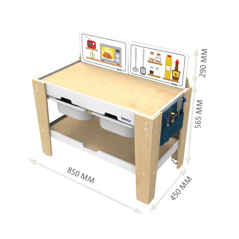 Beleduc - Action Game Table "freeplay". (14-Piece Set)