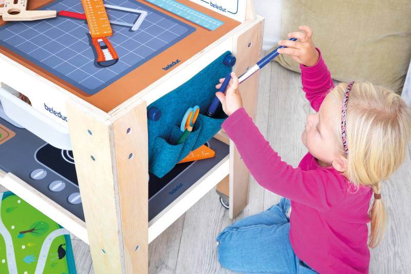 Beleduc - Action Game Table "freeplay". (14-Piece Set)