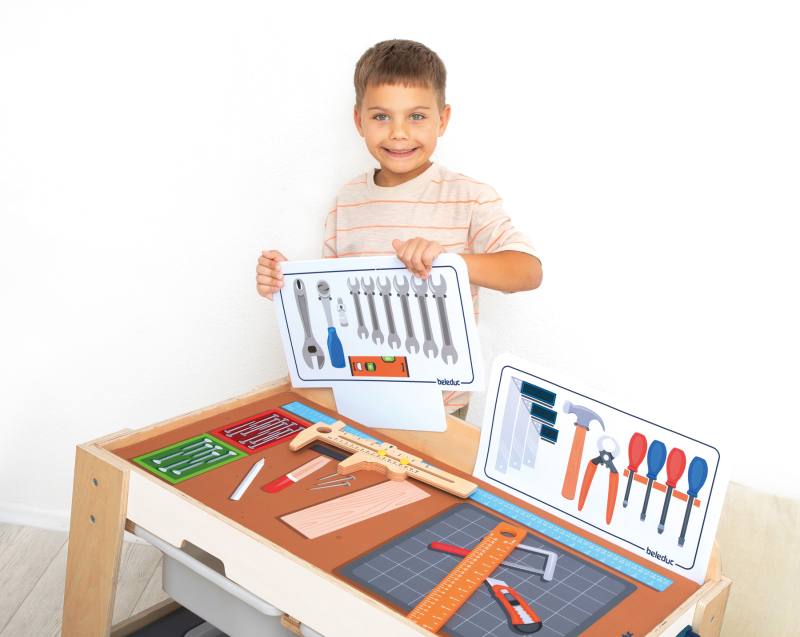 Beleduc - Action Game Table "freeplay". (14-Piece Set)