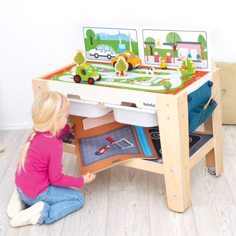 Beleduc - Action Game Table "freeplay". (14-Piece Set)