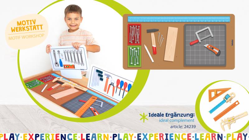Beleduc - Action Game Table "freeplay". (14-Piece Set)
