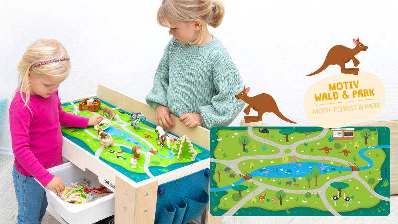Beleduc - Action Game Table "freeplay". (14-Piece Set)