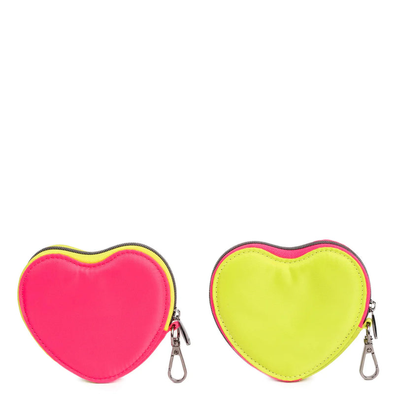 LUG - Heart Pouch 2pc Set - Two-Tone