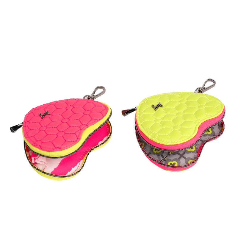 LUG - Heart Pouch 2pc Set - Two-Tone