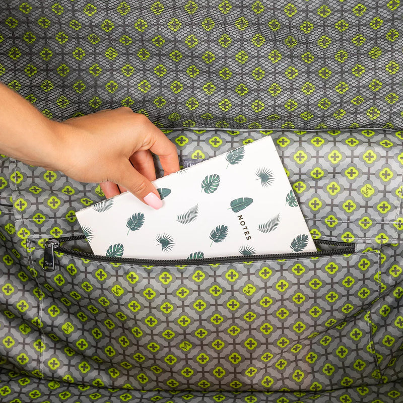 LUG - Box Truck Hard Sided Wheelie Checked Bag